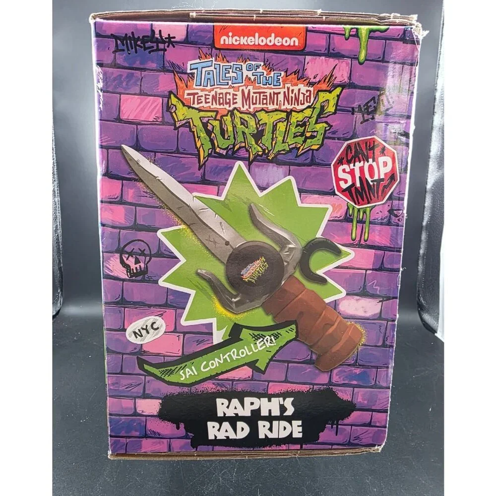 Teenage Mutant Ninja Turtles Tales Remote-Control Raphs Rad Ride Toy 2.4GHz